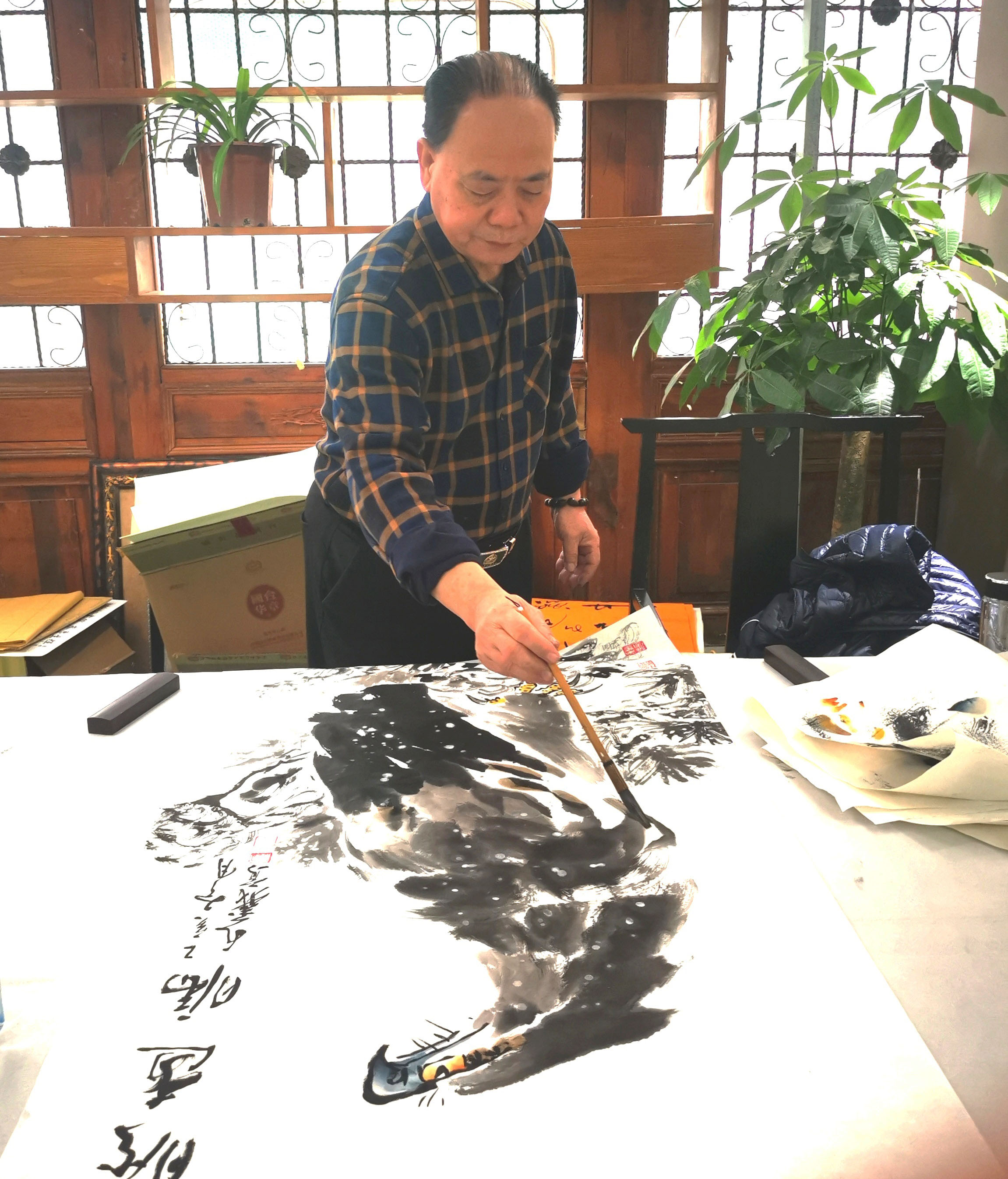 李九义的《画鹰之路》